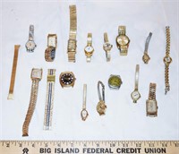 LOT - VINTAGE WRIST WATCHES FOR PARTS