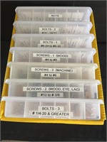 (7) Organzing Bins For Small Hardware