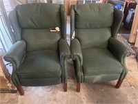 (2) Lane Furniture Reclining Chairs
