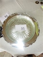 Lunt Silverplate Divided Glass Insert
