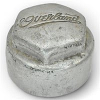 1900's Overland Threaded Hubcap Aluminum