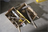 (2) Boxes Antique Tools