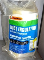 new roll duct insulation