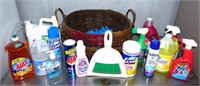 huge lot cleaning supplies full or nearly