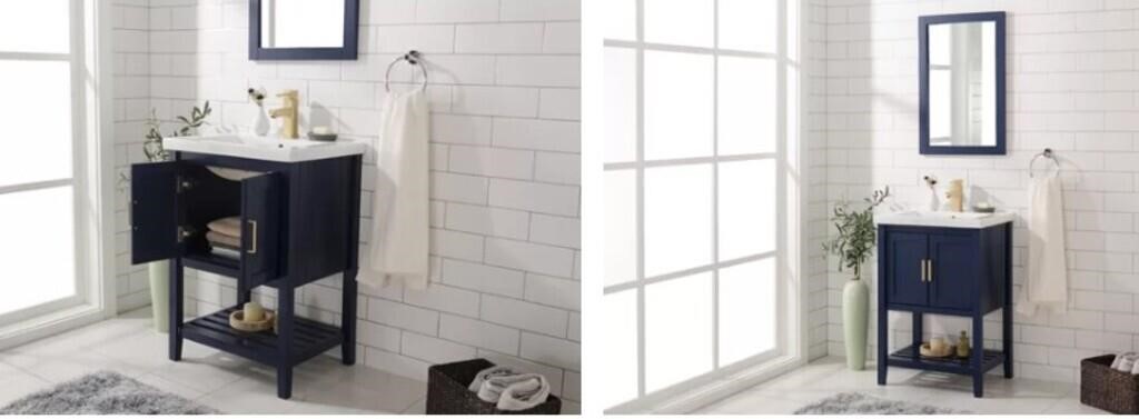 Groth 24" Single Bathroom Vanity Set (Please be ad