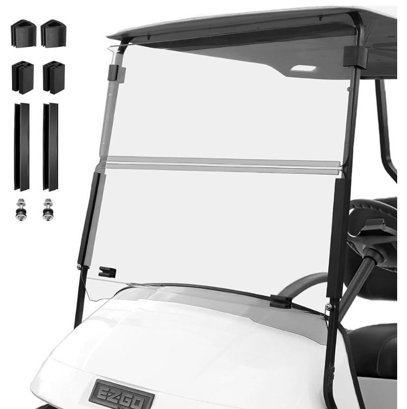 $110 Folding windshield for ezgo 95-13 golf cart