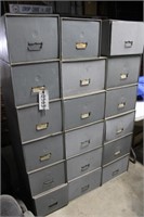 (18) Cardboard File Boxes