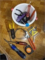 Mixed Tool Bucket  (Living Room)
