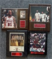 Dennis Rodman Basketball Card and Photo Plaque,