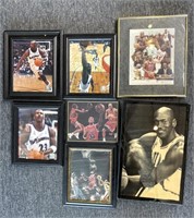Michael Jordan Framed Photos and Photo Lacquered