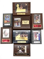 Michael Jordan Baseball and Basketball Card
