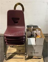 Chairs, Ashtrays & Trash Cans