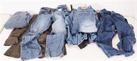 Bag Lot: Grouping of Clothing, Mostly Jeans