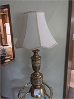 Large Metal Table Lamp H-37"  (Living Room)