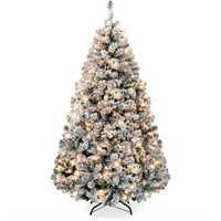 Best Choice Products 6ft Pre-Lit Holiday Christmas