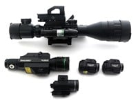 RIFLE SCOPE, FLASHLIGHT, AND LASER ACCESSORIES