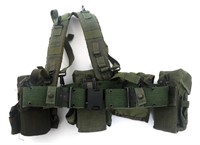 US M5 VEST PACK WITH RIFLE MAGAZINES & MED KIT