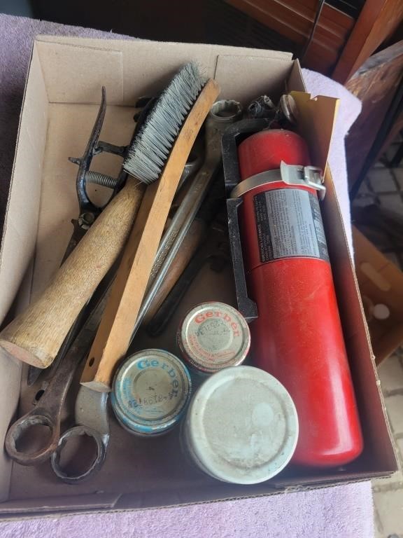 Tin Snips, Hammers, Fire Extinguisher & more
