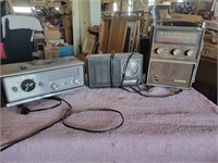 3 Vintage Radios -