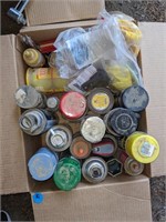 Mixed Spray can Lot Paint, WD40 & More    (Shed