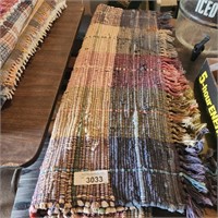 Rag Rug - Lot of 1 - approx 30" x 42"