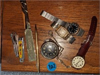 Pocket Watch, Wrist Watches & More  (Living Room)