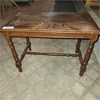 Vintage Mid-Century Wood Side Table