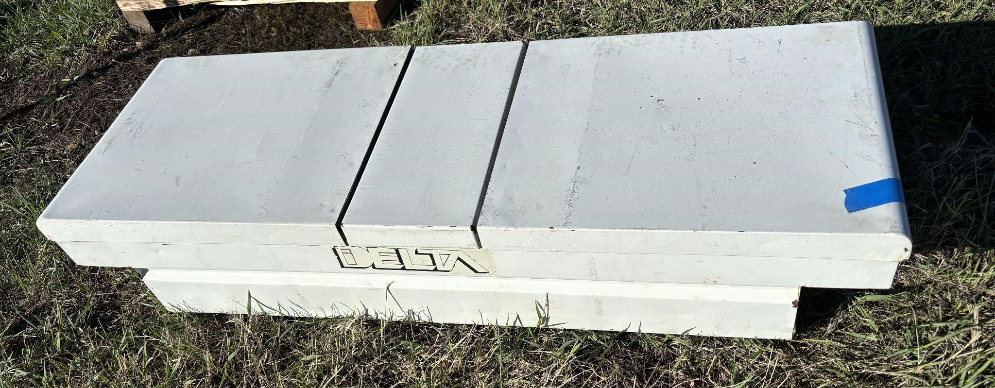 White Truck Bed Toolbox