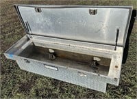 Silver Truck Bed Toolbox