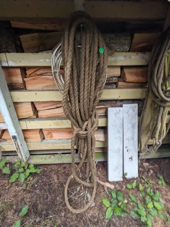 Rope Lot   (Outside Wood Shed)