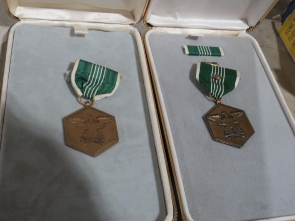2 MILITARY MEDALS