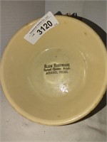 Vintage Klein Hardware, Adams NE advertising bowl