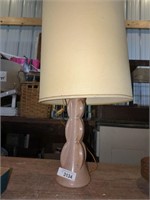 Table Lamp - might be Red Wings - approx 28" tall