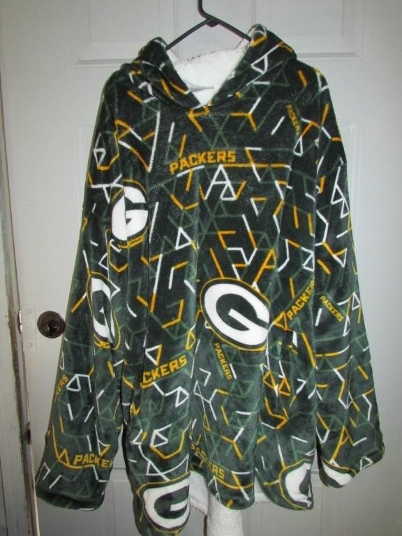 Mens 2XL Packers Fleece Sweatshirt