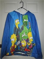 The Simpsons Womens 2XL Sweatshirt Halloween