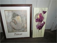 Two Pieces of Home Decor, Art Work Print by