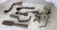 Antique Tools & Coffee Grinder