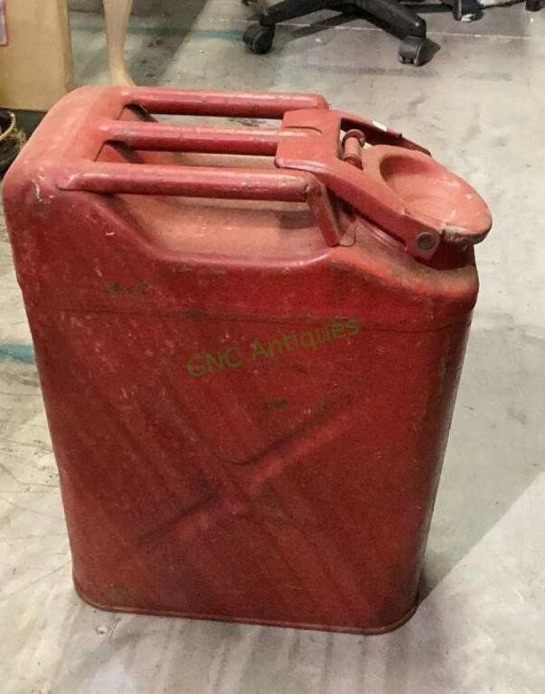 Vintage United States military 5 gallon Jerry can