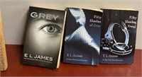 3 EL James Novels-50 Shades of Grey/Grey