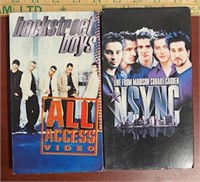 2 Music Band Movies-VHS