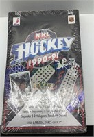 Sports cards - unopened box of Upper Deck 1990/91
