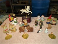 Vintage animal figures, figurines, and horse