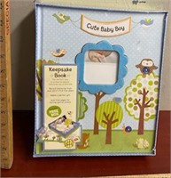 Cute Baby Boy Keepsake Book-New