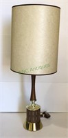 Amazing mid century art deco table lamp with