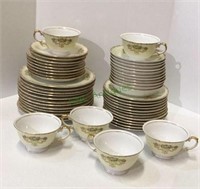 Vintage Meito china hand painted includes nine