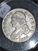 1833 CAPPED BUST HALF DOLLAR