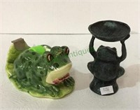 Toads - includes a toad ceramic tape dispenser and