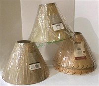 New lampshades - two of 1  style include a Home