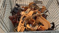 (Approx 18) Assorted Beam Clamps