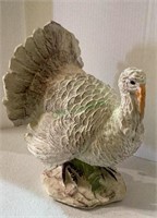 Burton Company composite turkey figurine 10